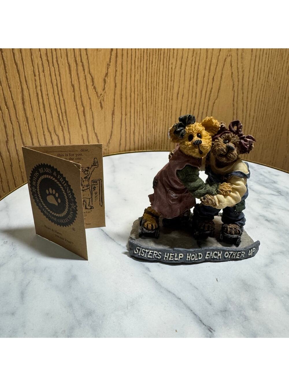 Boyds Bears Jackie and Leigh as time rolls by